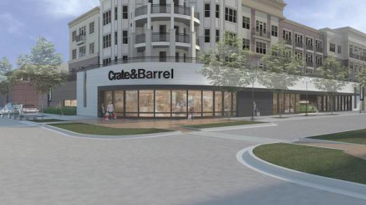 Crate And Barrel Comes To Avalon Atlanta Business Chronicle Crate And Barrel Will Open A 13 000 Square Foot Feb 12 At