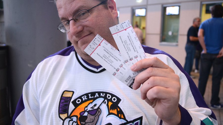 Orlando Solar Bears to sell face coverings and t-shirts to benefit