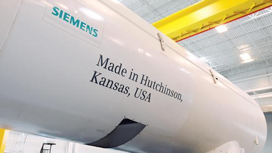 Siemens Gamesa plant in Hutchinson part of multi-billion planned spinoff - Wichita Business Journal