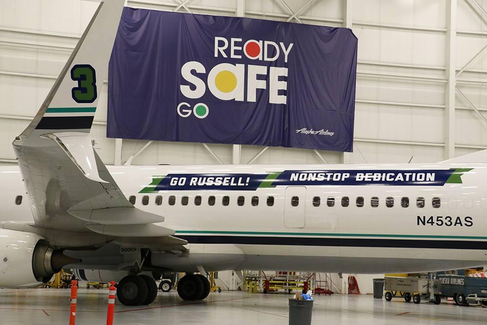 Delta takes Seahawks spirit, competition with Alaska Airlines, up