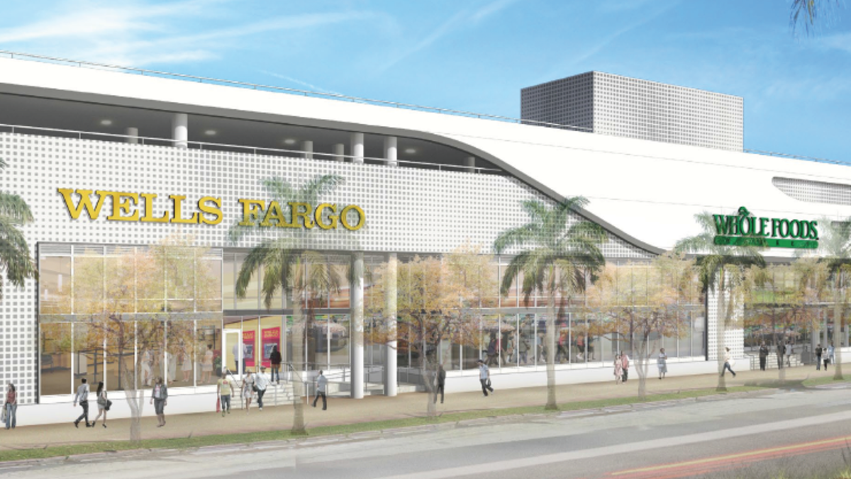 Whole Foods Market in Miami Beach proposed by Crescent Heights