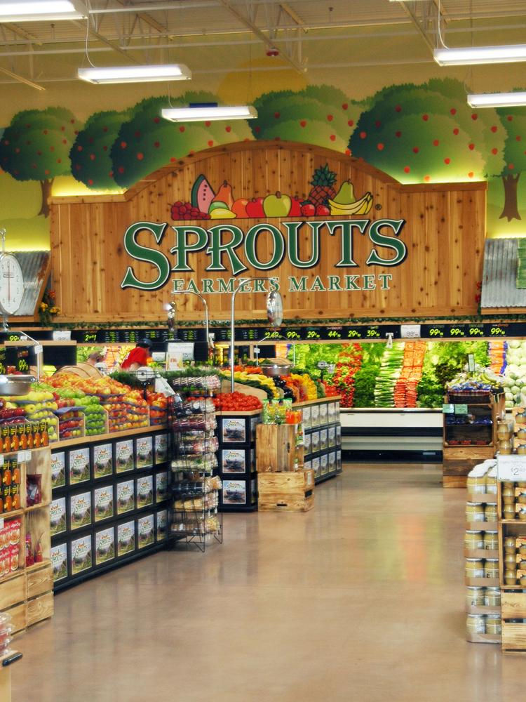 Interior of a Sprouts market