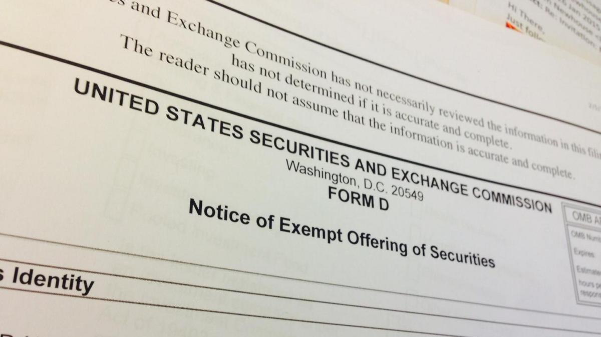 Form D Friday Crescent Real Estate's Goff raises new private equity