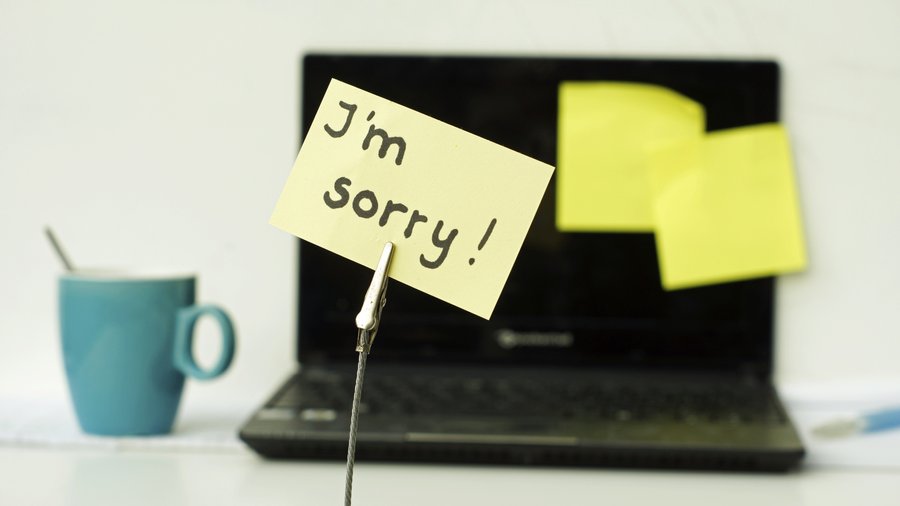 Apologies