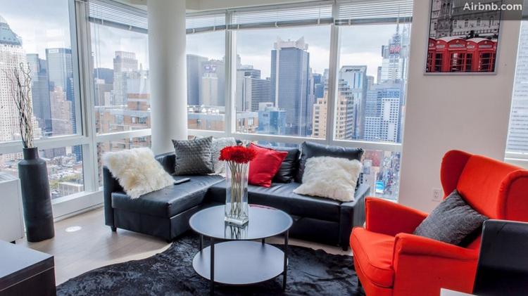 Report Bulk Of Phoenix Airbnb Als Are Illegal Hotels A Resident In The Of Building On West 42nd Street New York Used