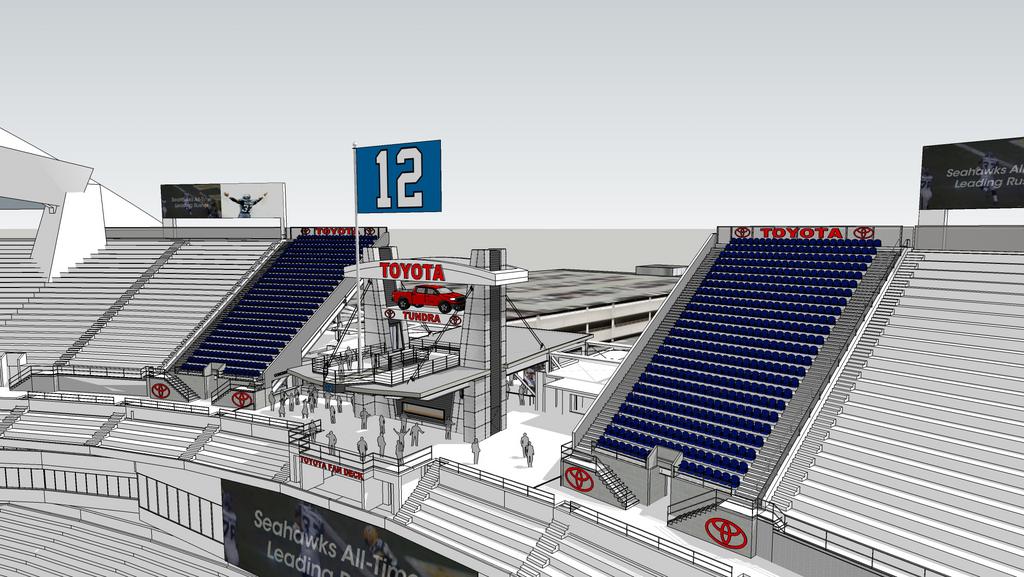 The ruling on the field is confirmed: Seahawks expanding the Clink - Puget  Sound Business Journal