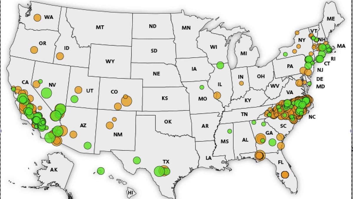 SNL Energy says California and North Carolina lead nation in utility ...