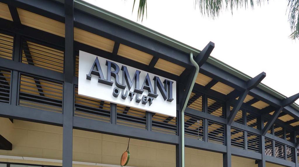 Hawaii's first Armani Outlet to open in Waikele Premium Outlets on Oahu -  Pacific Business News