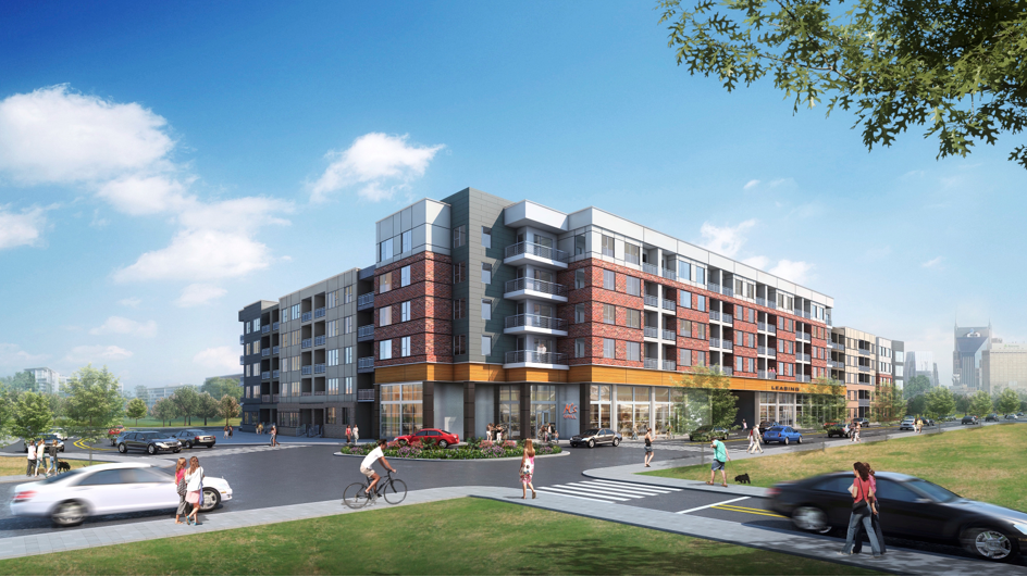 Phoenix developer unveils rendering of Nashville apartments - Nashville ...