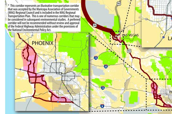 Interstate 11 Plan Draws Concerns Phoenix Business Journal