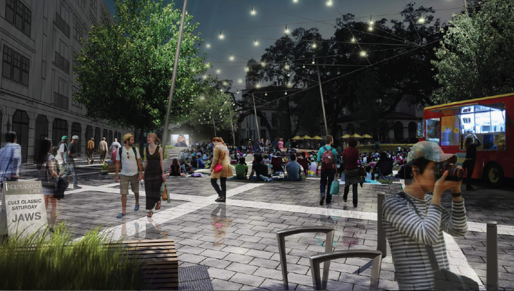 Maitland City Centre is planned as a village-style, walkable community on U.S. Highway 17-92 with apartments, shops, restaurants and a parking garage.