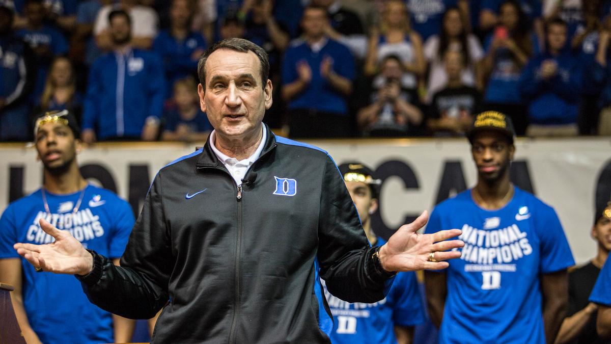 Coach K gave 0 s***s 