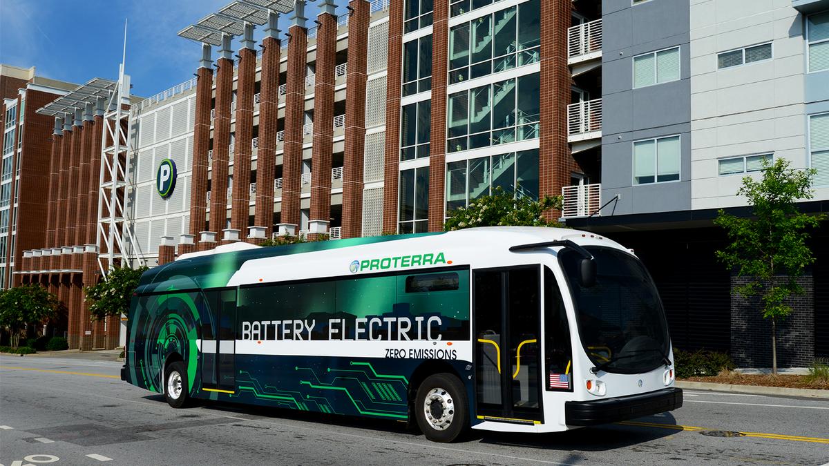 Bay Area electric vehicle startup news Proterra announces funding from