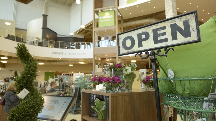 After a year in business, Nebraska Furniture Mart store director Ed