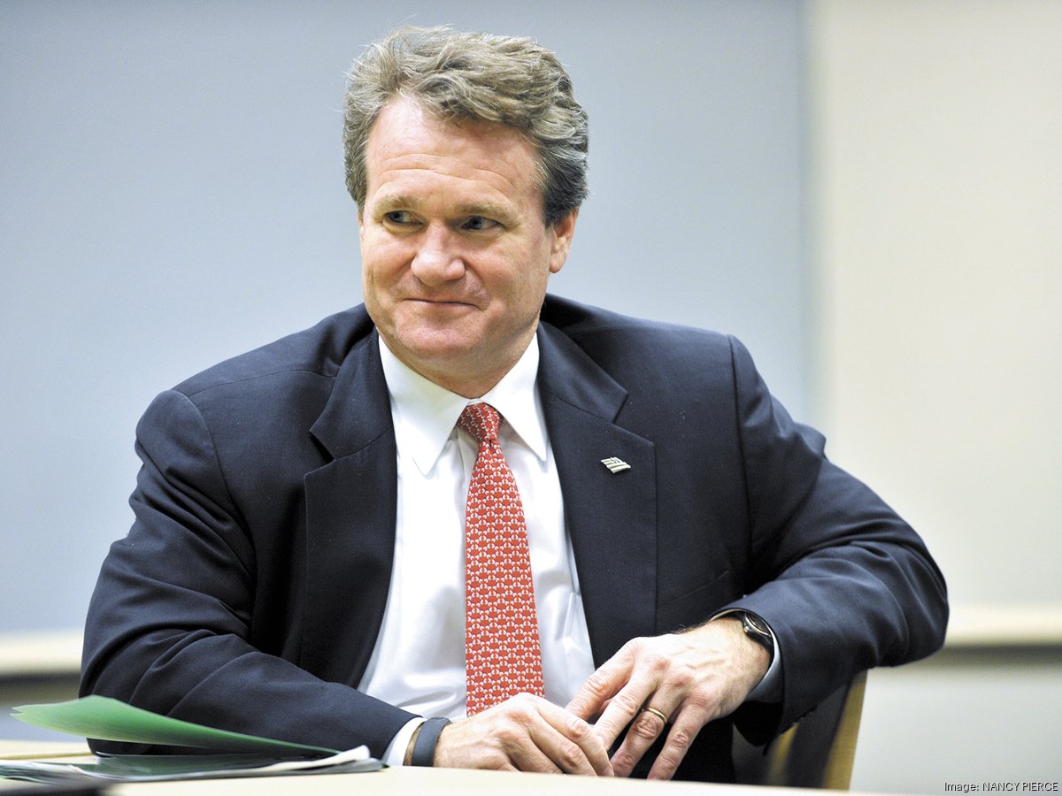 Bank of America CEO and Wellesley resident Brian Moynihan sees big