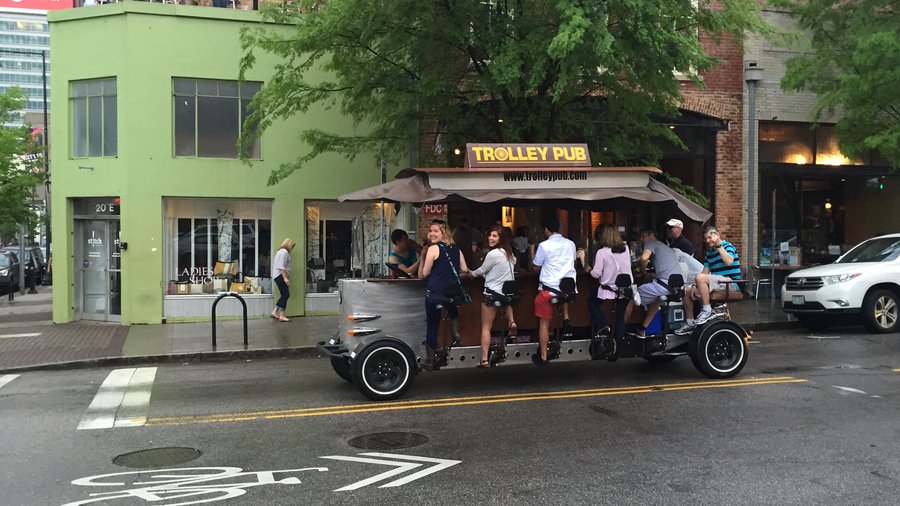 Pedal-pub company Pedal Winston could be coming to Winston-Salem ...