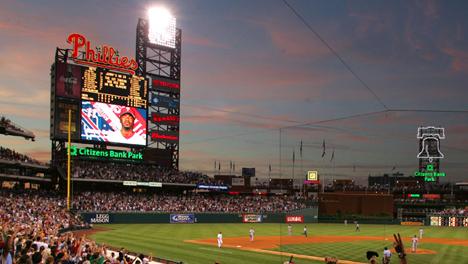 Citizens Bank Park - Philadelphia, PA, A beautiful night at…