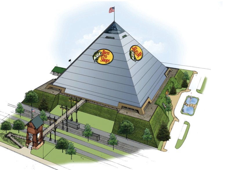 Bass Pro Shops at the Pyramid's pedestrian bridge to the Pinch District is  being designed by Memphis' Robi4 Architecture and Planning - Memphis  Business Journal