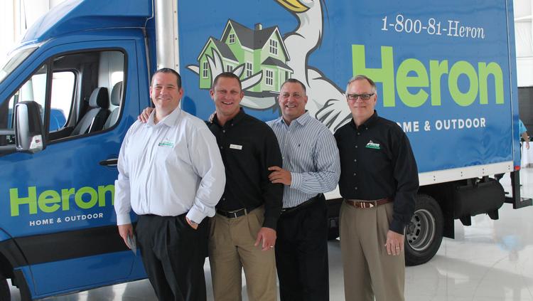 Heron Home Outdoor Launched As New Brand Orlando Business Journal Heron Home Outdoor S Rodney Lackey Stevez Okros Joe Patti Greg Clendenin