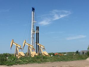 Oil Rig Near Tilden