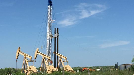 Oil Rig Near Tilden