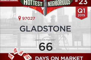 The 97027 ZIP code, which encompasses most of the city of Gladstone, ranked as the 25th fastest-selling Portland-area ZIP code in 2015's first quarter. Click through to see where other suburbs and city neighborhoods placed in terms of home sale speed.