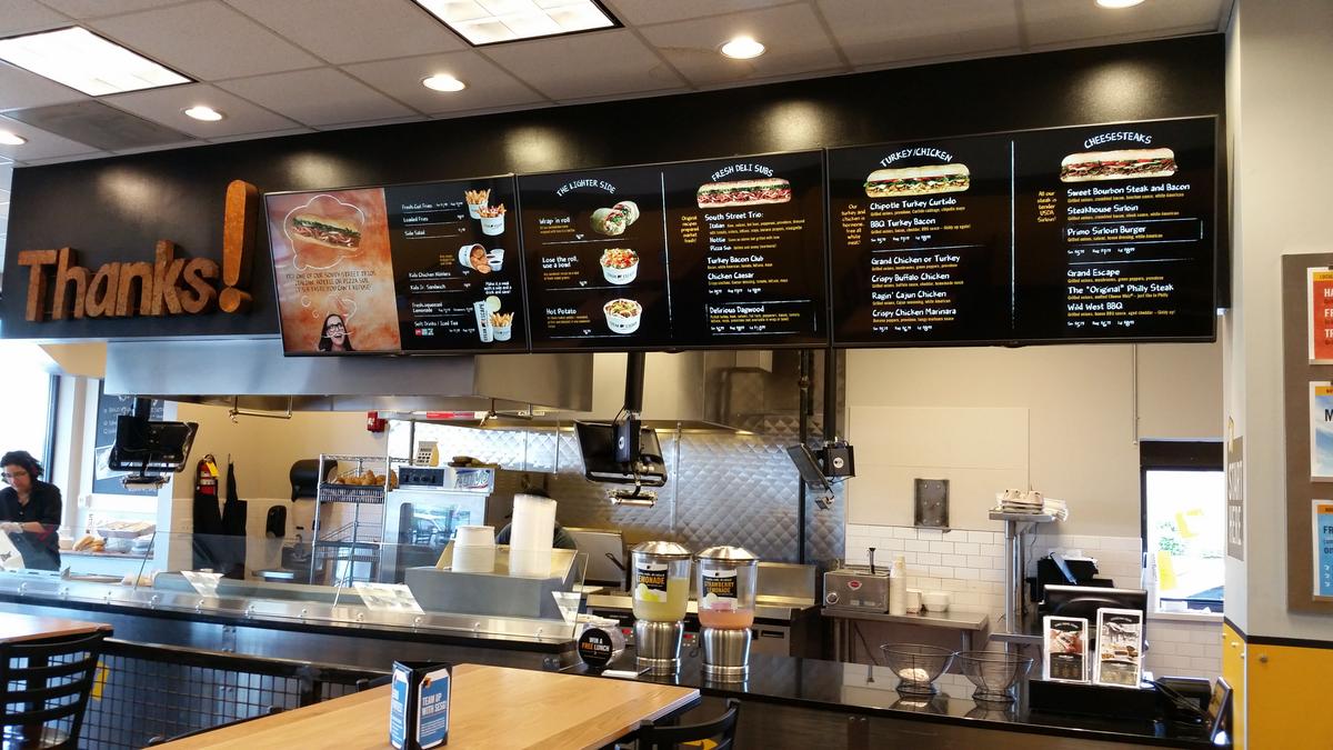 Steak escape s off mall test serving new sandwiches in hilliard
