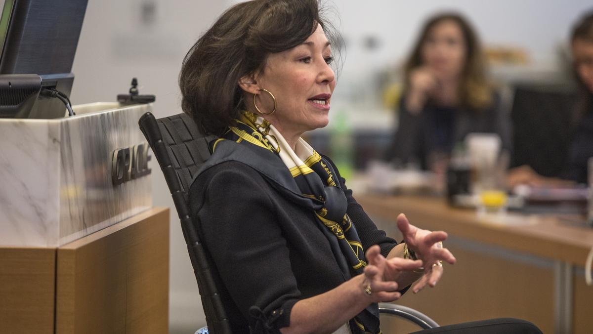 Oracle Corp. co-CEO Safra Catz could replace H.R. McMaster as Trump's