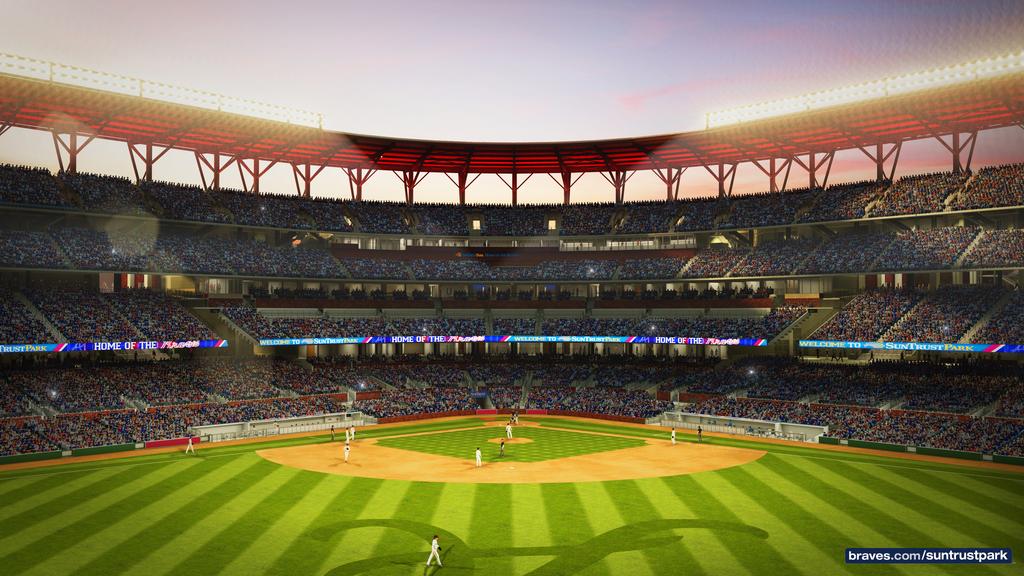 Suntrust Trust Park Inaugural Season Atlanta Braves Season Tickets