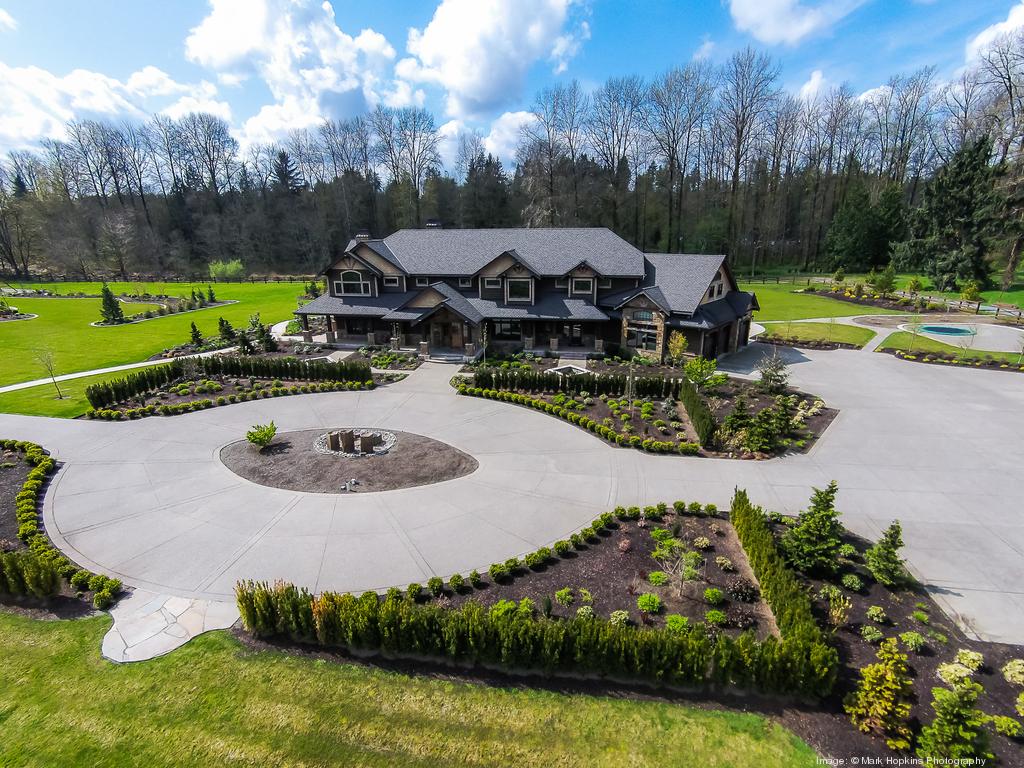 Quintessential NW Luxury on this Riverfront Compound in Snohomish
