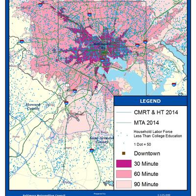 6 maps that show Baltimore's transportation and economic challenges ...