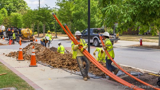 Google Fiber construction