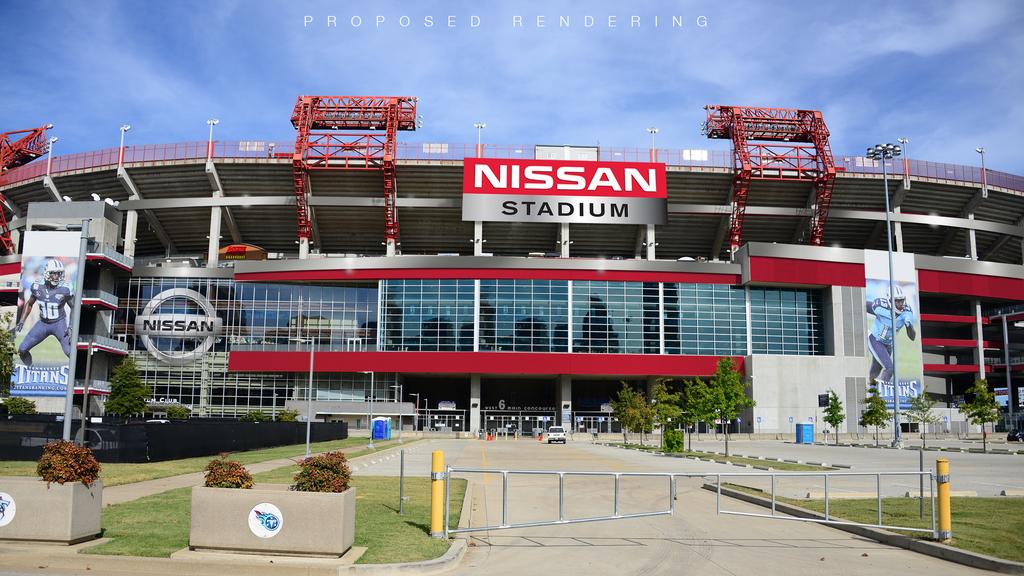 Nissan Stadium Home Of The Tennessee Titans Stock Photo - Download Image  Now - Tennessee Titans, NFL, Nashville - iStock