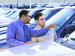 car dealership stock