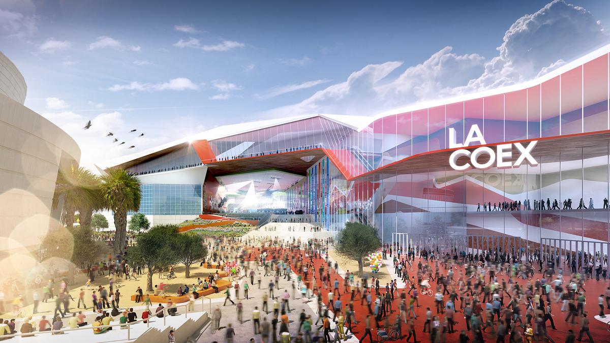 Populous: New LA convention center offers window to design's future ...