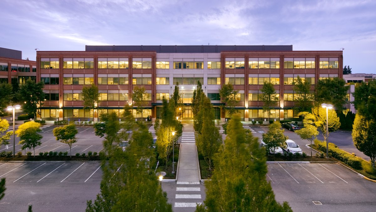 Amazon leases former AT&T building at Redmond Town Center - Puget Sound ...