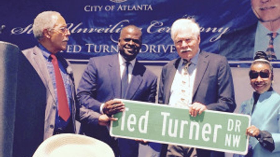 Ted Turner, millionaire broadcaster and owner of the Atlanta