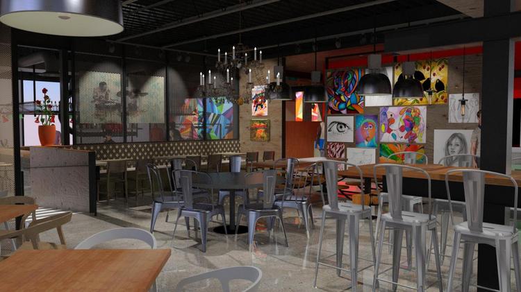 New Restaurant Group Plans Revamp At Majestic Palette 22 For Art From Rotating Local Artists Will Decorate The Restaurant Which Is Called Palette 22 To