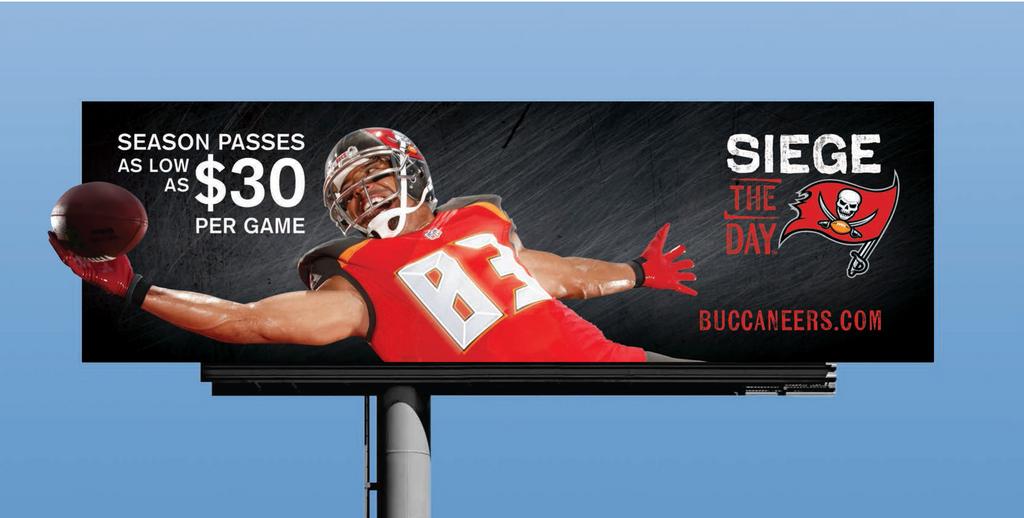Tampa Bay Buccaneers unveil 'Siege the Day' 2015 marketing