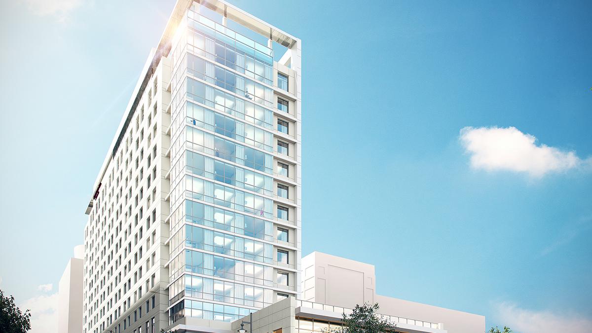 Marriott Residence Inn near Johns Hopkins Hospital gets ready to open