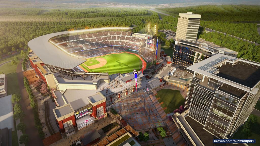 Atlanta Braves to use SunTrust Park as standalone concert venue - Atlanta  Business Chronicle