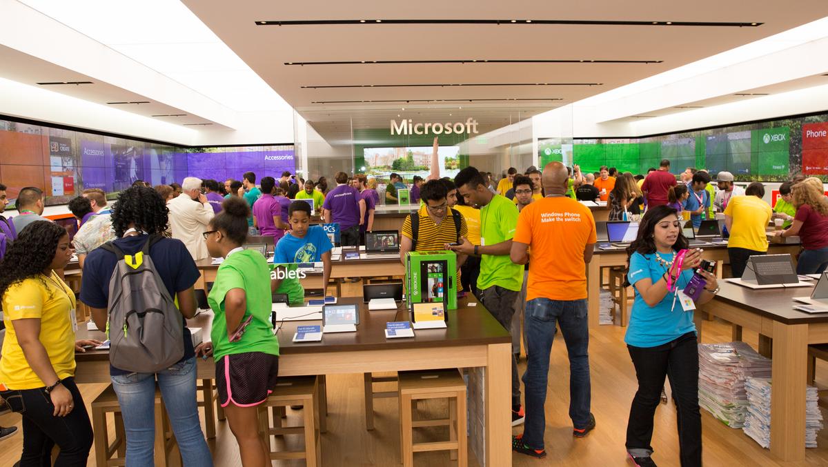 Microsoft stores in Tysons, Pentagon City and Bethesda close permanently -  Washington Business Journal