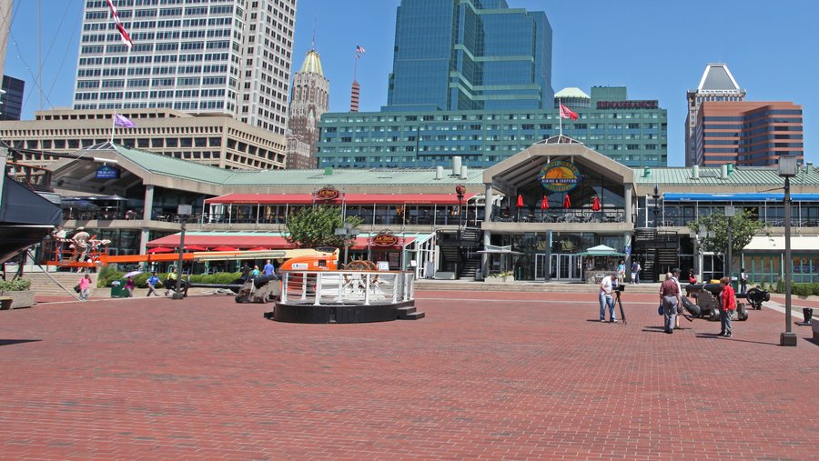 Baltimore Development Co. Head Colin Tarbert Tours Harborplace 