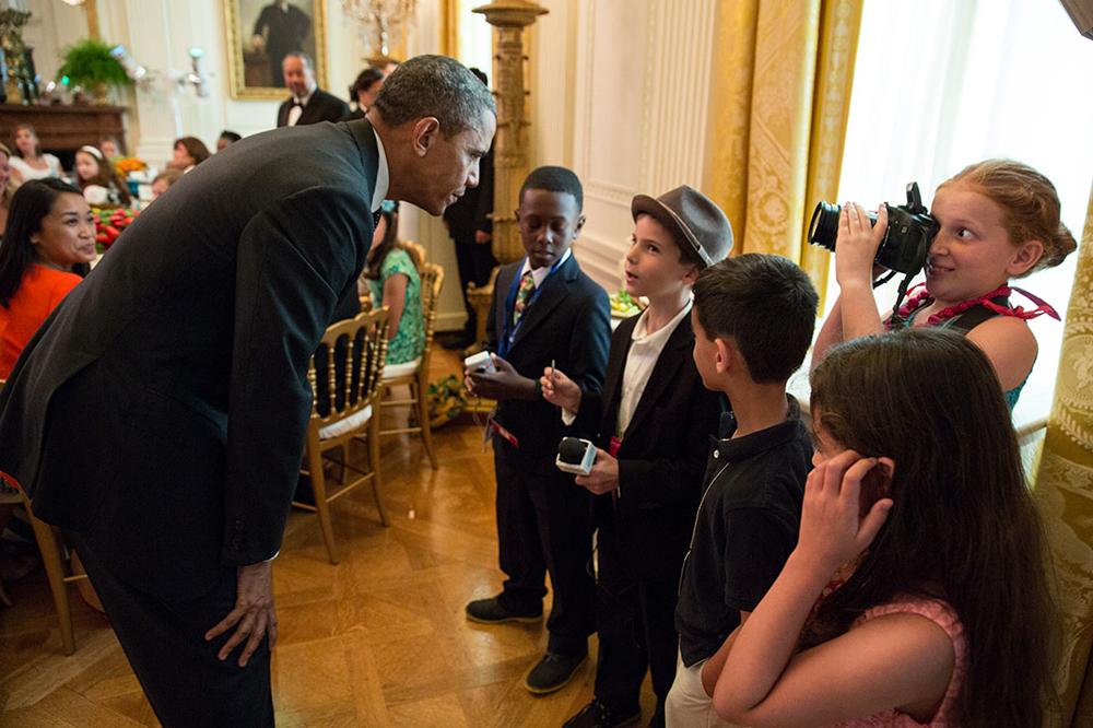 Young app entrepreneur meets president at healthy eating ...