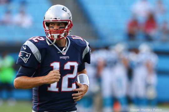 New England Patriots vs Carolina Panthers 2015 NFL football