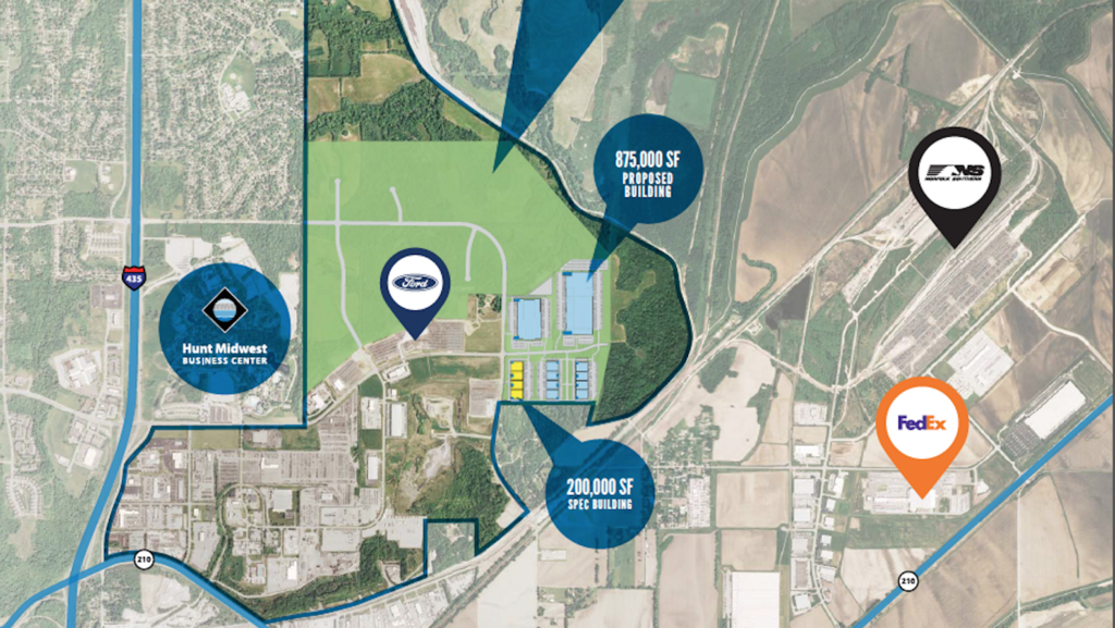 Subtropolis Kansas City Map Hunt Midwest Announces 126-Acre Industrial Park Expansion - Kansas City  Business Journal