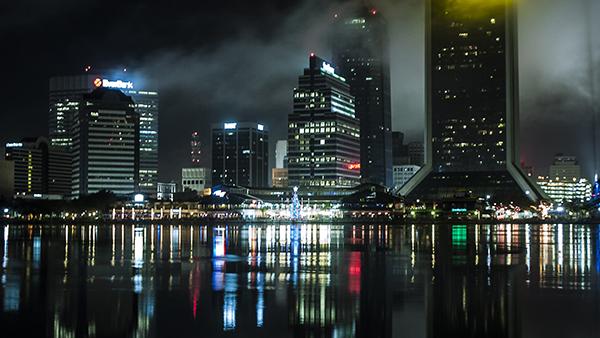 Downtown Jacksonville's skyline