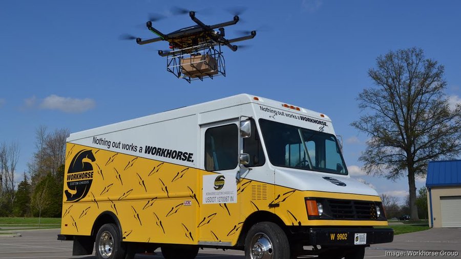 Workhorse Truck and Drone Delivery System