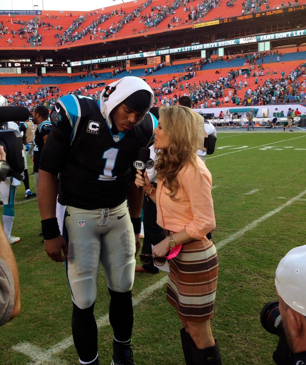 Fox sideline reporter weighs in on Panthers-Saints, image size:1024x1219