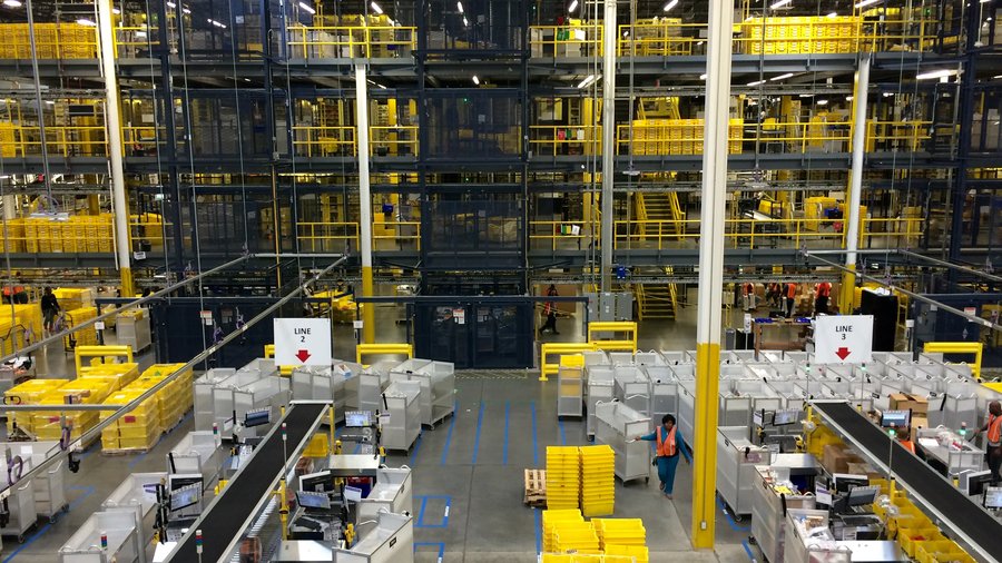 fulfillment center tour - Washington Business Journal